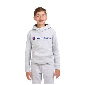 Champion Kids Light Gray Hoodie